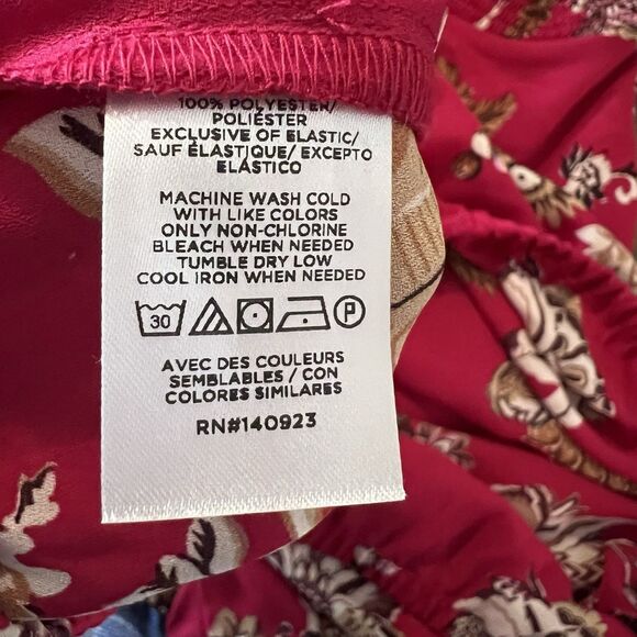 Loft Women’s Top XXL Floral Sheer - Picture 4 of 4